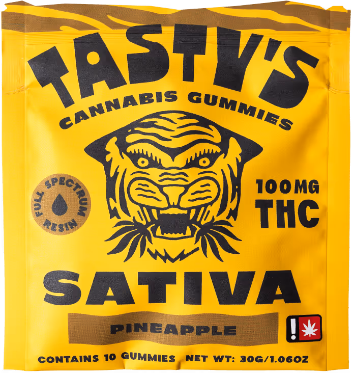Tasty's Pineapple Gummies Pouch
